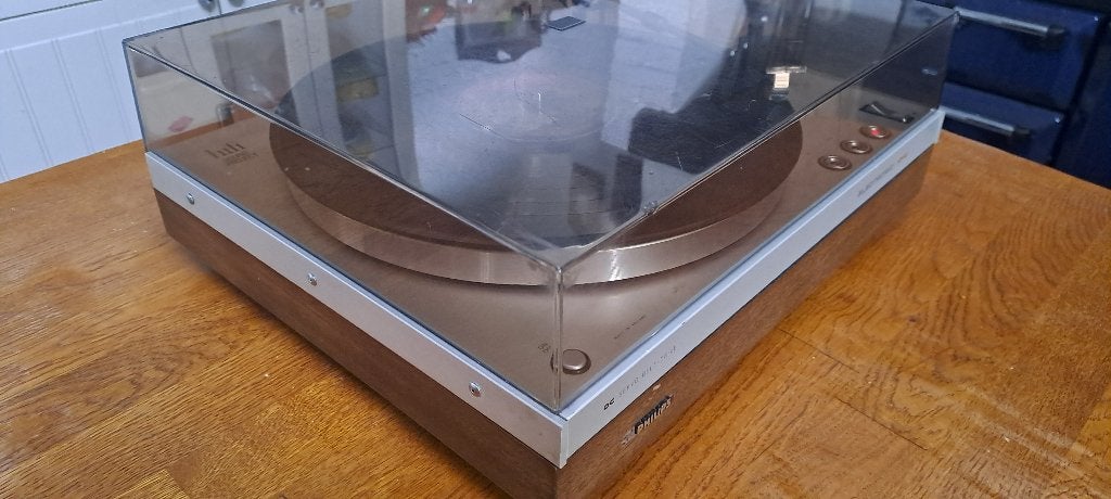 Philips GA312 platenspeler in vrijwel nieuwstaat, Philips, Pitch-regelaar, Ophalen of Verzenden, Zo goed als nieuw