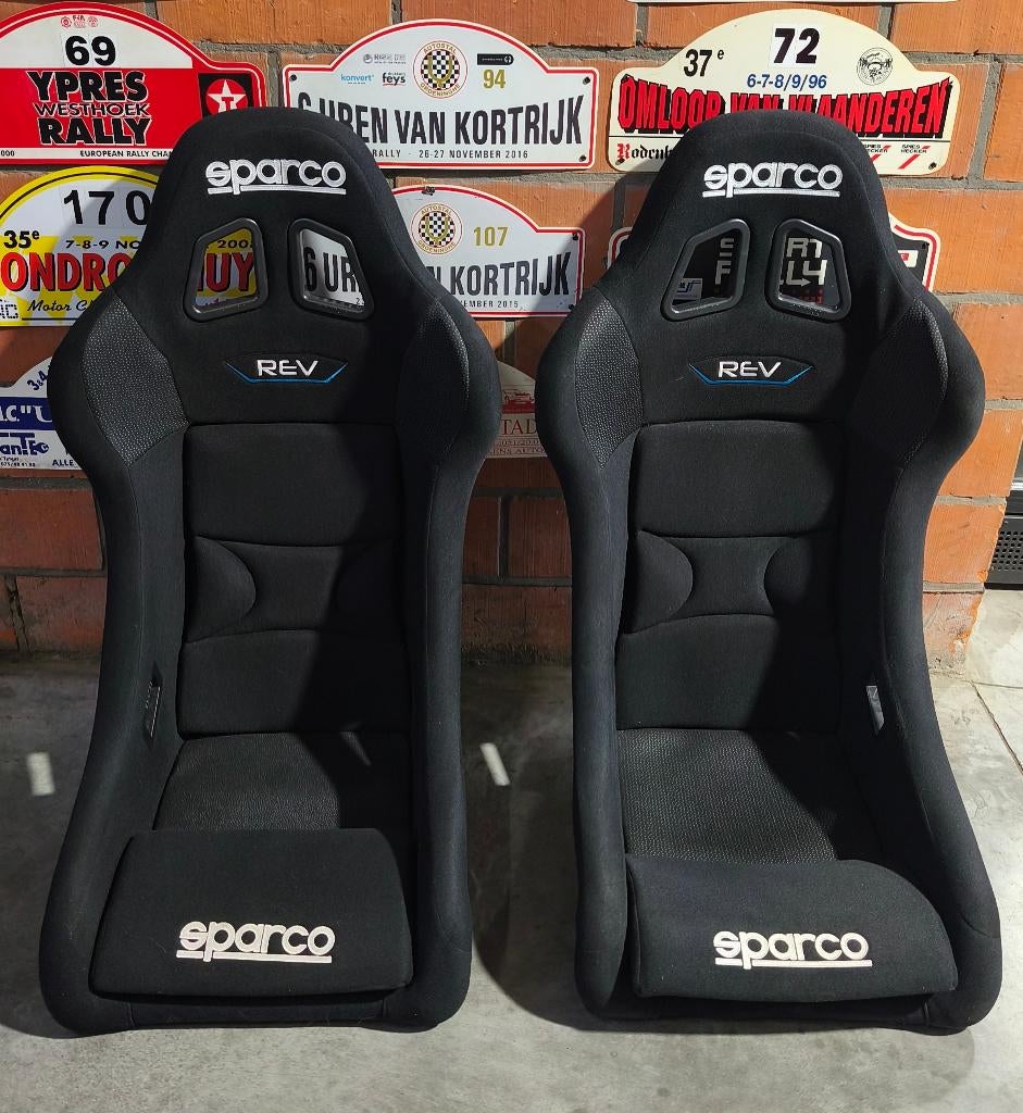 Kuipzetels Sparco fia gekeurd, Ophalen, Gebruikt, BMW