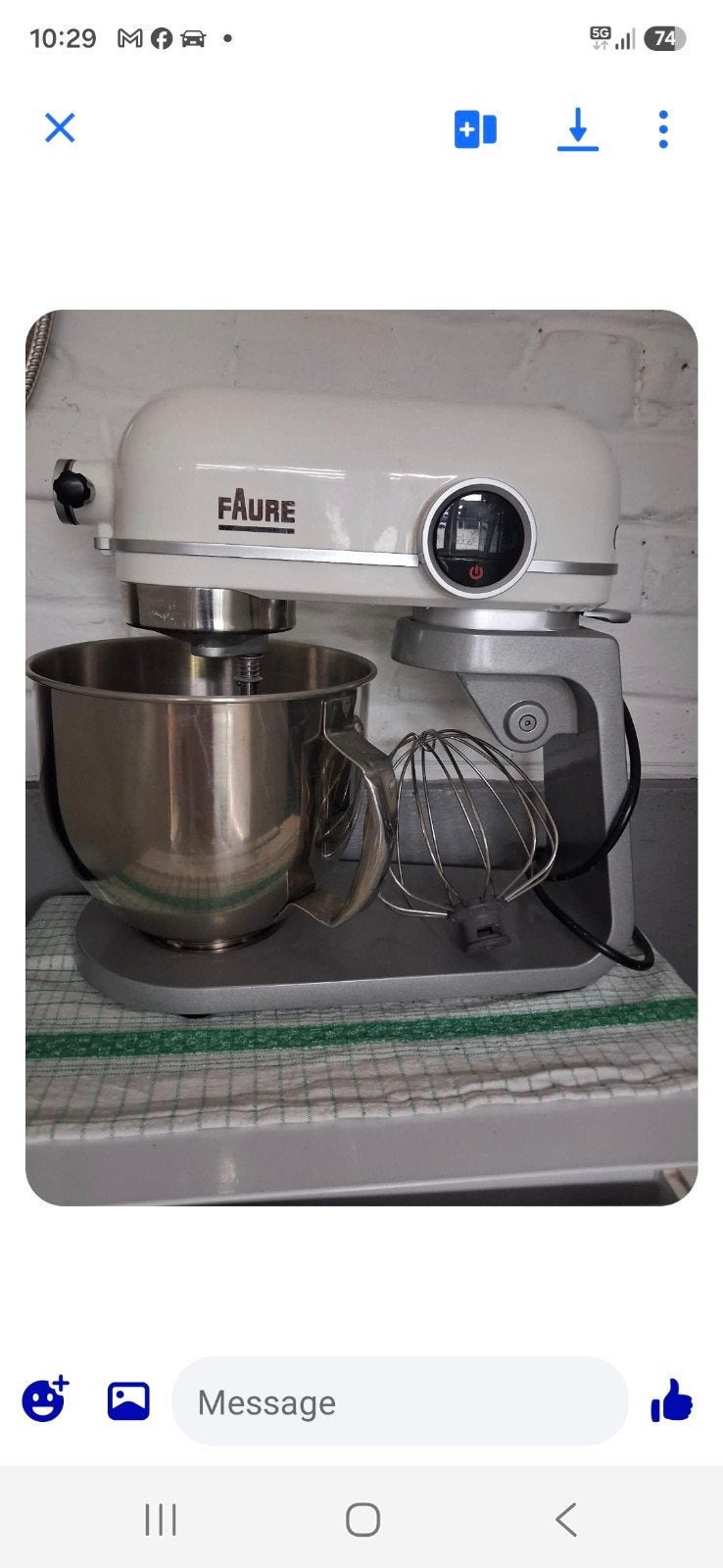 Robo de cuisine, Electroménager, Enlèvement