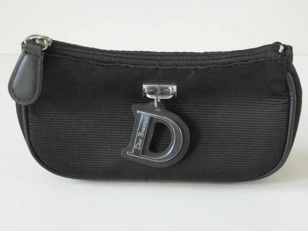 Trousse de beauté Christian Dior., Bijoux, Sacs & Beauté, Boîtes de maquillage & Beauty case, Comme neuf, Softcase, Noir, Enlèvement ou Envoi