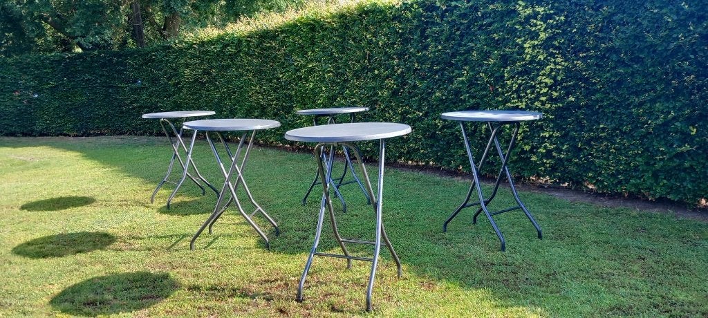 Table haute, table debout, table de fête, Maison & Meubles, Tables | Tables mange-debout, Enlèvement, Utilisé