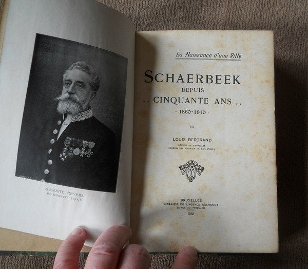 Schaerbeek depuis cinquante ans 1860 - 1910 (Louis Bertrand), Boeken, Geschiedenis | Nationaal, Gelezen, Ophalen of Verzenden