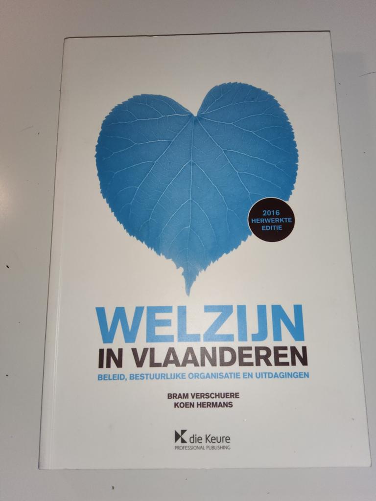 Bram Verschuere - Welzijn in Vlaanderen editie 2016, Boeken, Ophalen of Verzenden, Nieuw, Bram Verschuere