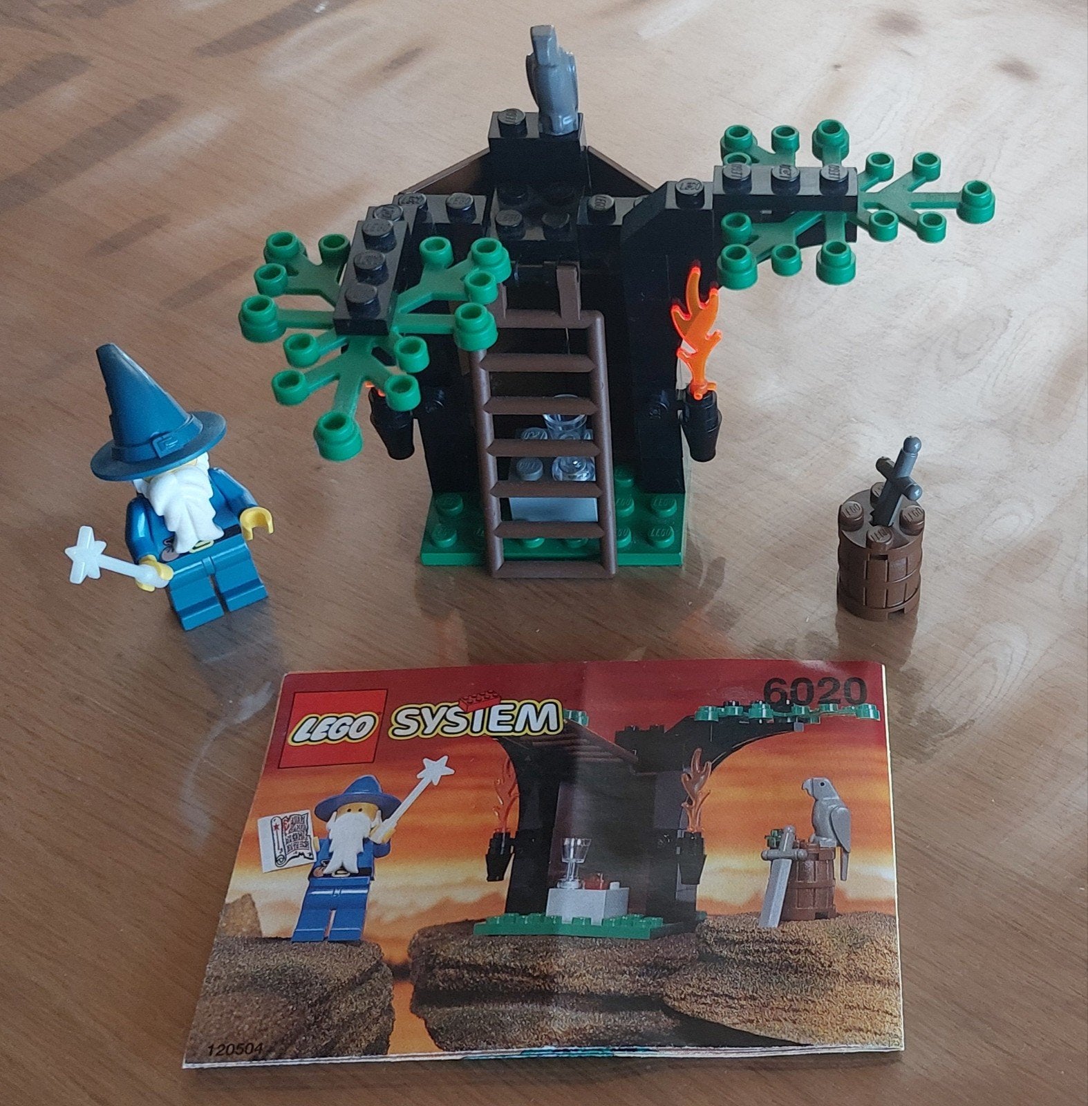 Lego 6020 Dragon Knights Wizard, Ophalen, Lego