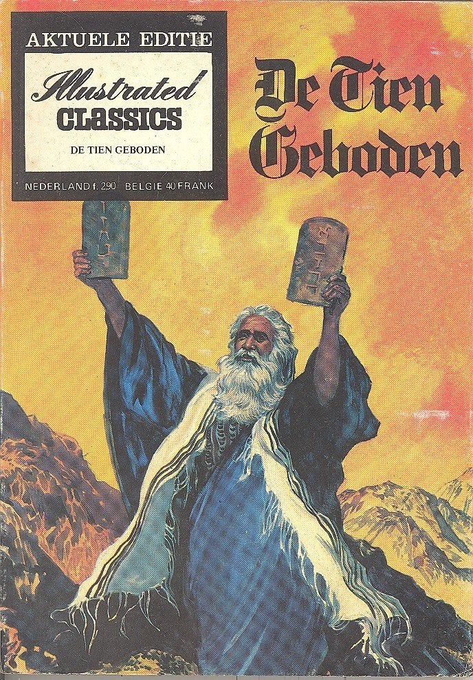 Illustrated Classics Aktuele editie - De tien geboden., Eén stripboek, Verzenden, Gelezen