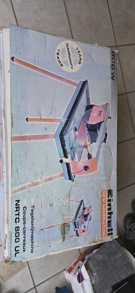 Coupe carrelage, Enlèvement ou Envoi, Utilisé