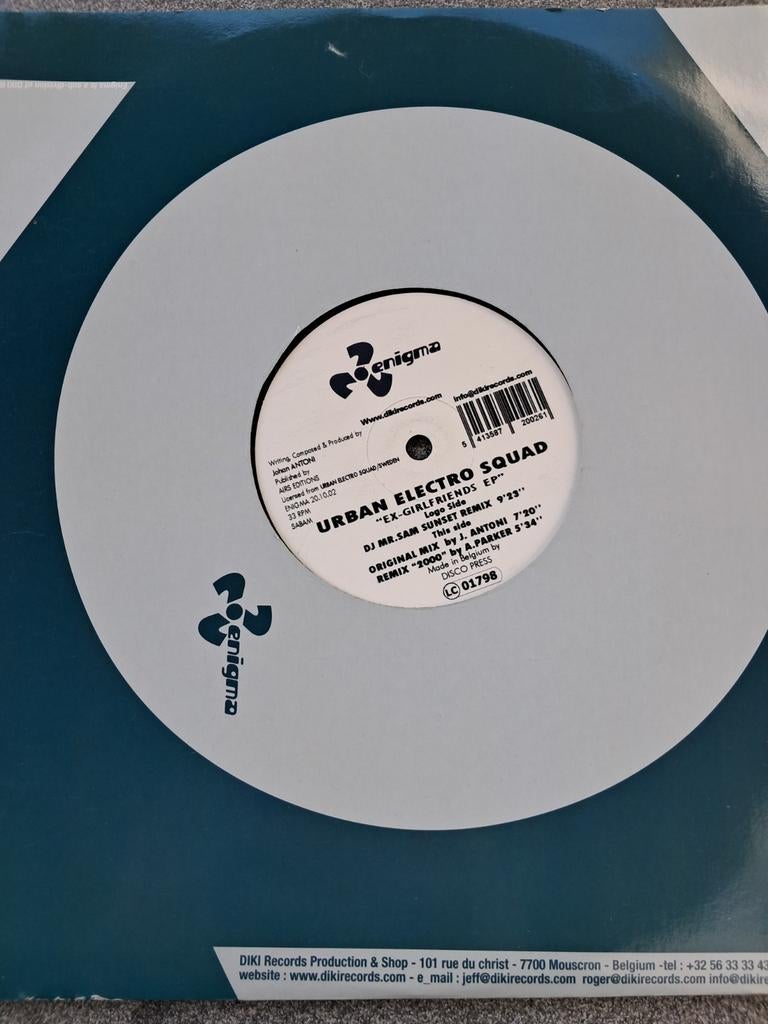 12inch Urban Electro squad, Ophalen of Verzenden, Gebruikt, 12 inch