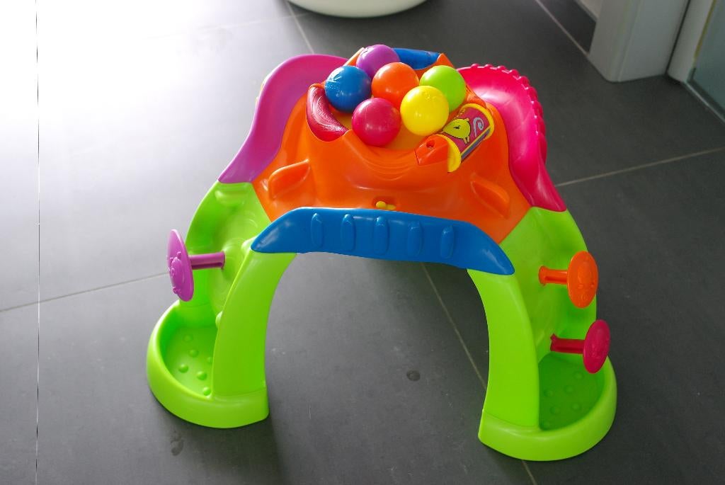Fisher Price vulkaanballenspel met licht en geluid, Kinderen en Baby's, Ophalen, Zo goed als nieuw, Met licht