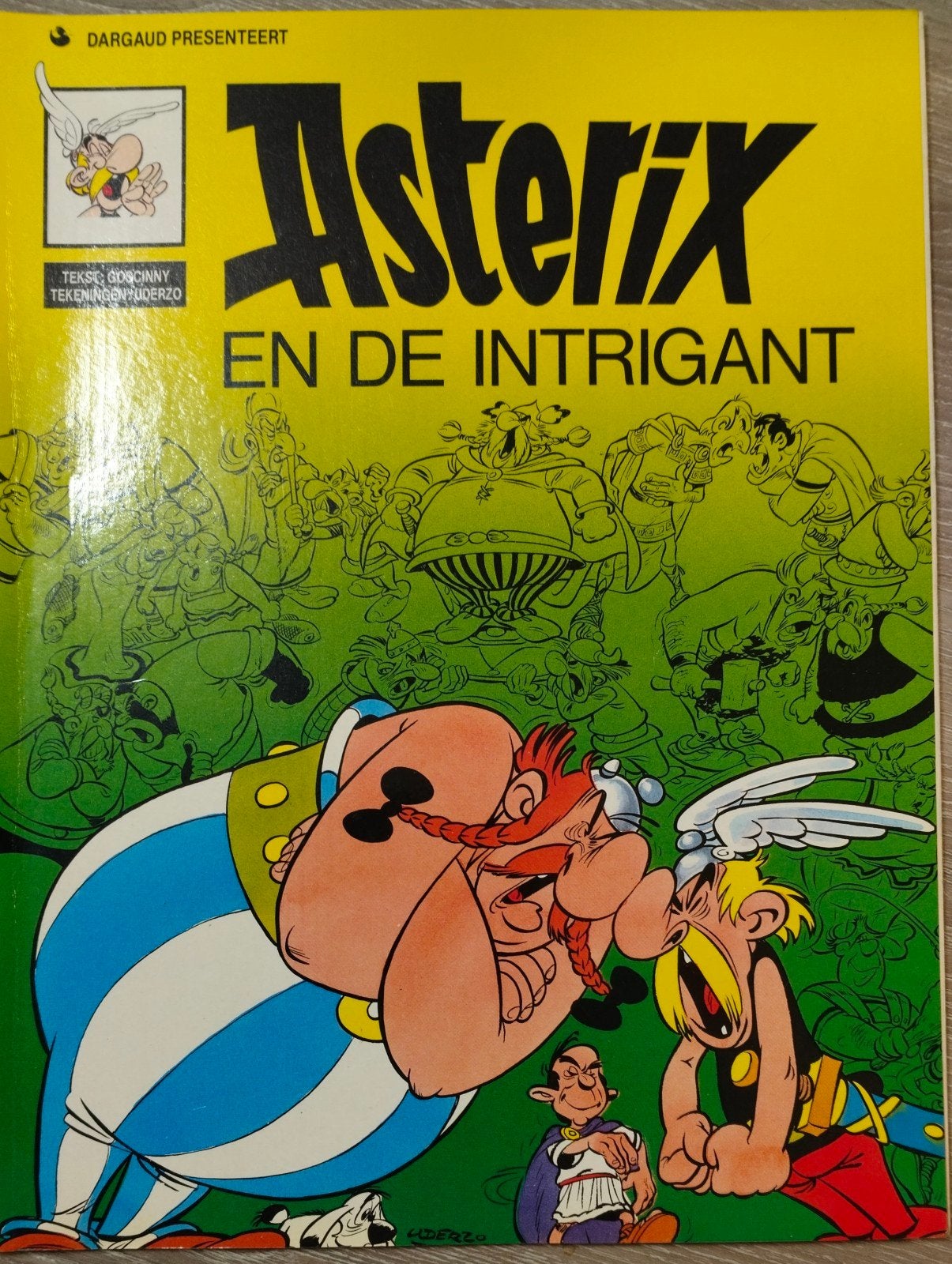 Asterix en de Intrigant, Une BD, Comme neuf, Enlèvement, Goscinny - Uderzo