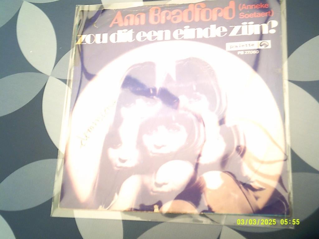 Ann Bradford ‎– Weet Je, Weet Je / ( Ann Soetaert) vinyl "7", Ophalen of Verzenden, Gebruikt, Overige formaten, Pop