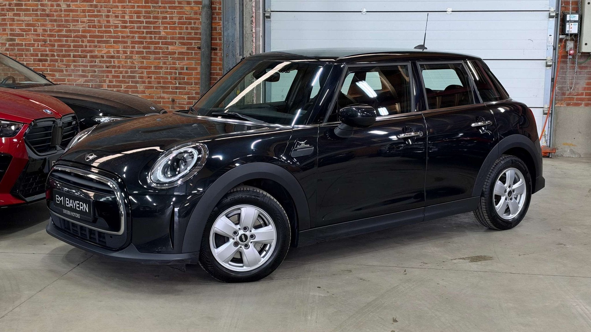 Mini Cooper |One|92.000km|2022|1.5Benzine|Garantie, Auto's, Stof, Gebruikt, Xenon verlichting, Zwart