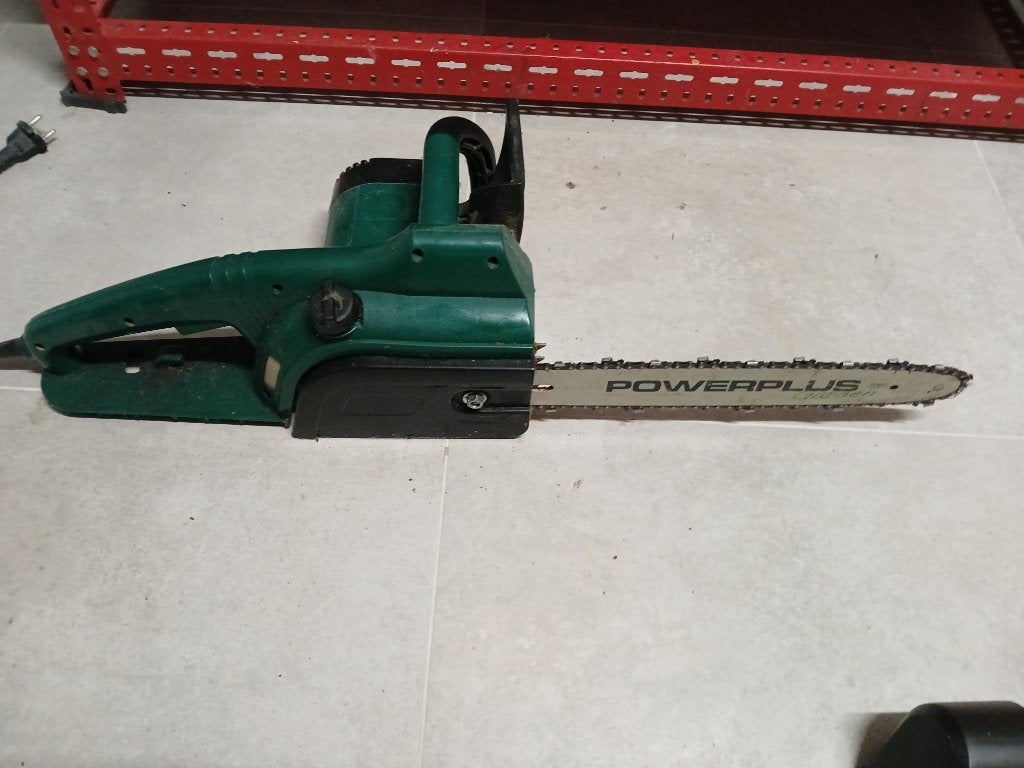 electrische kettingzaag, Tuin en Terras, Hand-tuingereedschap, Ophalen, Zo goed als nieuw, Overige soorten, Powerplus