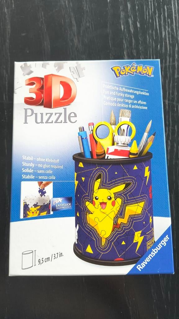 Pokémon 3D puzzle, Ophalen of Verzenden