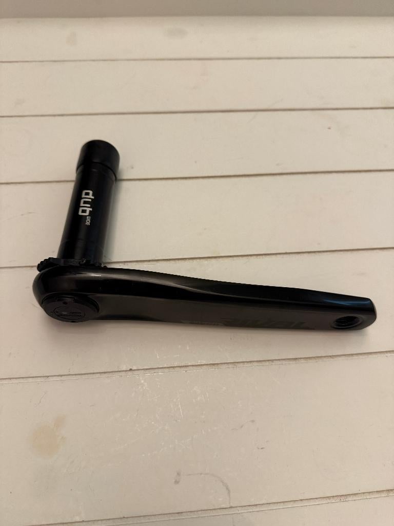 SRAM Rival 1 AXS Wide powermeter 172,5 mm, Fietsen en Brommers, Fietsonderdelen, Gebruikt, Gravelbike, SRAM, Aluminium