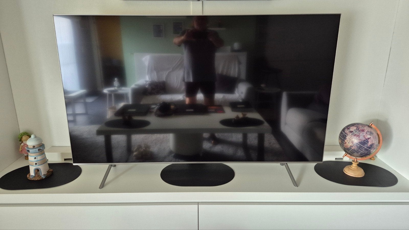 Samsung Qled 100hz tv 65 inch, Enlèvement, Utilisé