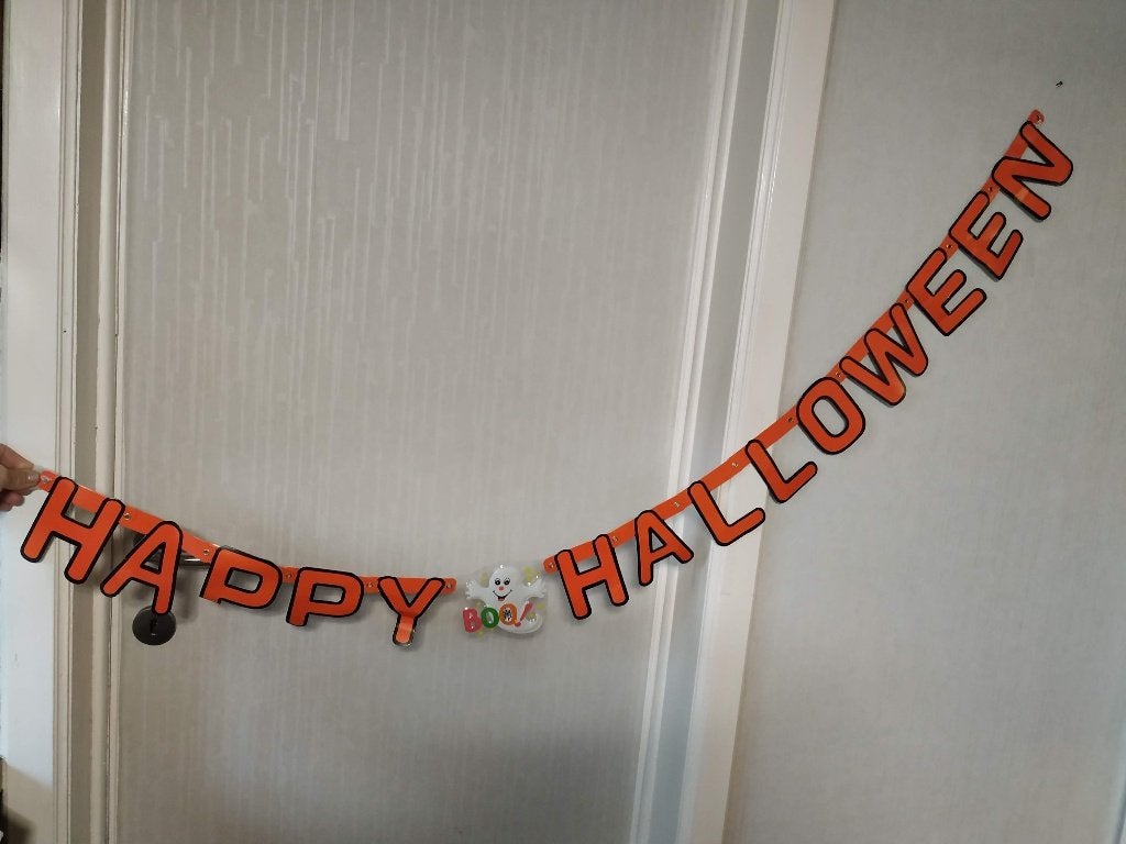 happy halloween slinger 156cm, Hobby en Vrije tijd, Ophalen of Verzenden