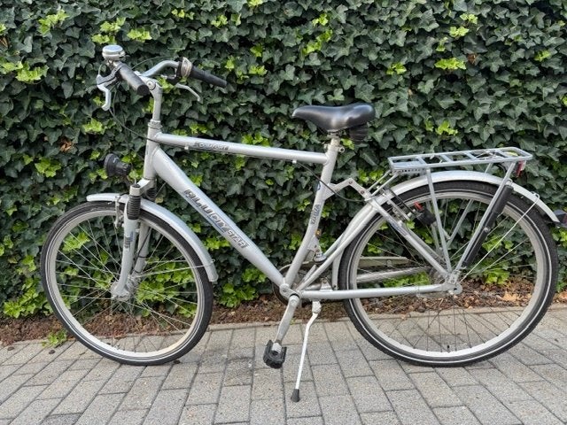 fiets heren-stadsfiets, Ophalen, Terugtraprem, Gebruikt, Versnellingen