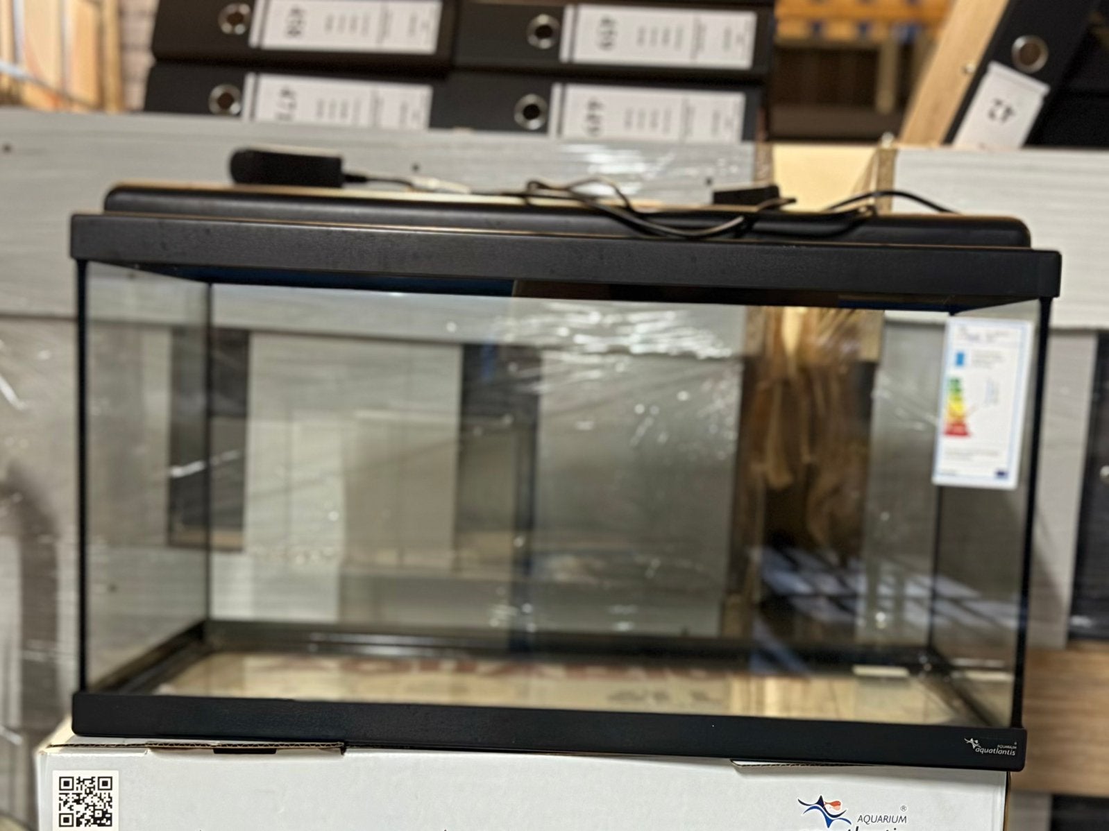 Aquarium 61L, Enlèvement