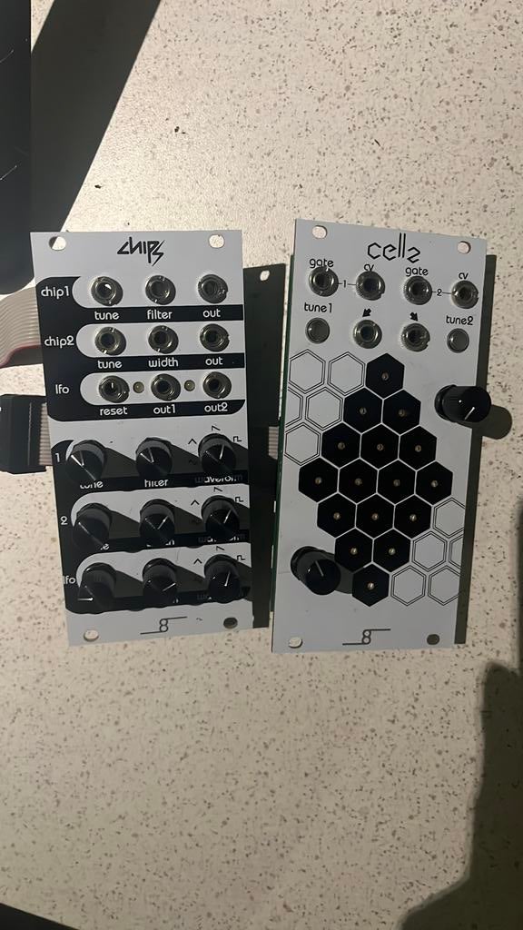 Vends Chipz et Cellz Cre8 modulaire, Musique & Instruments, Modules de son, Enlèvement ou Envoi, Comme neuf