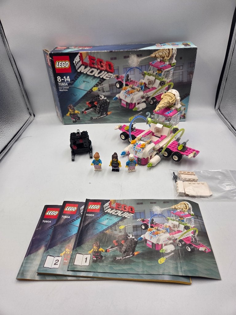 Lego The Lego movie 70804 Ice Cream Machine, Kinderen en Baby's, Speelgoed | Duplo en Lego, Zo goed als nieuw, Lego, Complete set