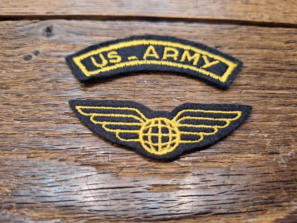 oude leger Patches/badge, origineel, US Army, Verzamelen, Ophalen of Verzenden, Landmacht, Embleem of Badge