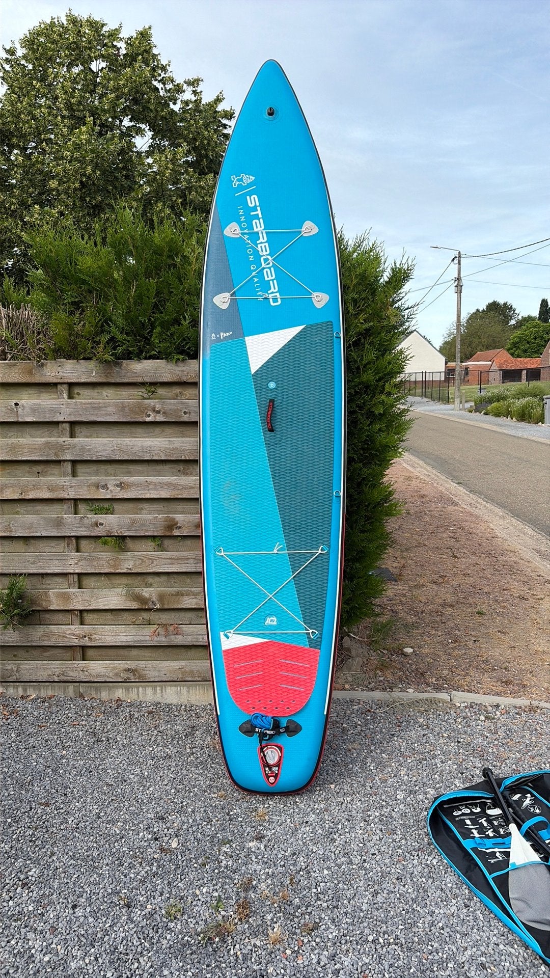 Sup starboard x parley touring M 12 x30 - single chamber, Watersport en Boten, Ophalen, Gebruikt, SUP-boards