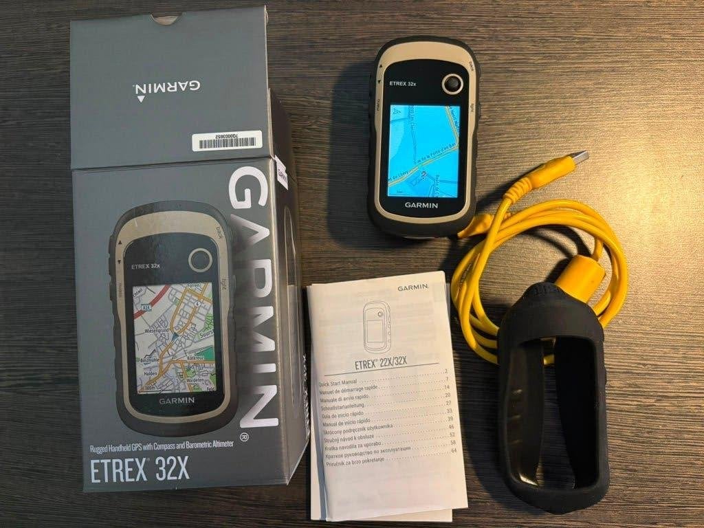 GARMIN ETREX 32X, Sport en Fitness, Bergsport en Wandelen, Ophalen of Verzenden, Zo goed als nieuw, Navigatie of Gps