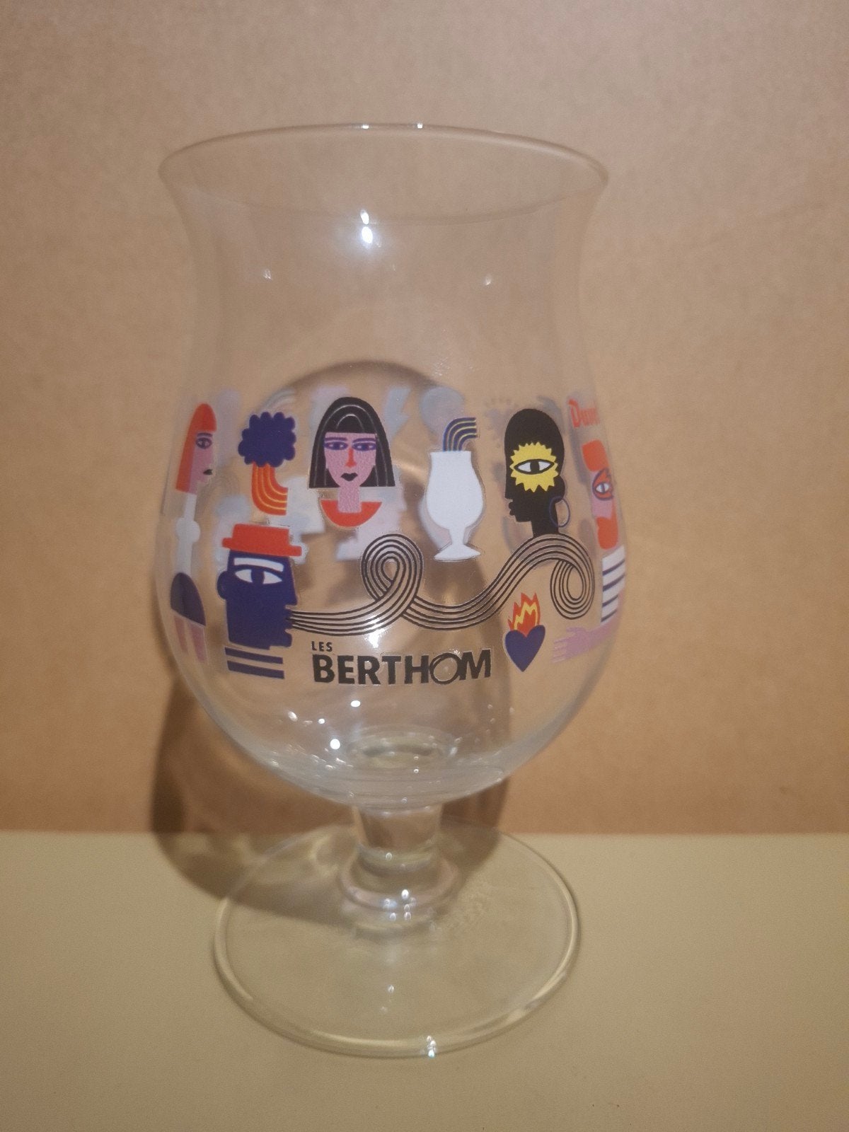 Duvel glas berthom, Ophalen of Verzenden, Duvel