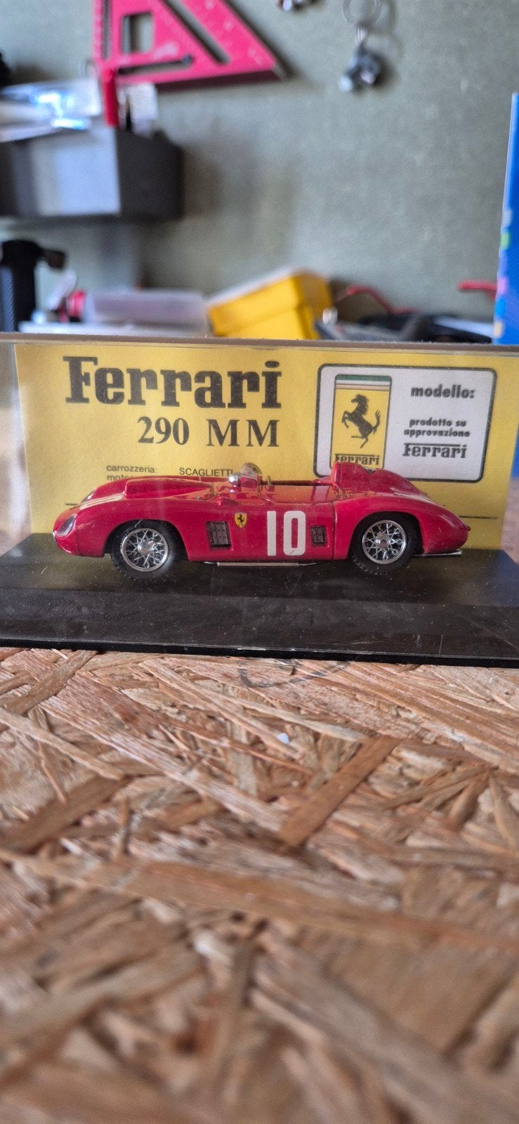 Ferrari 290mm, Ophalen
