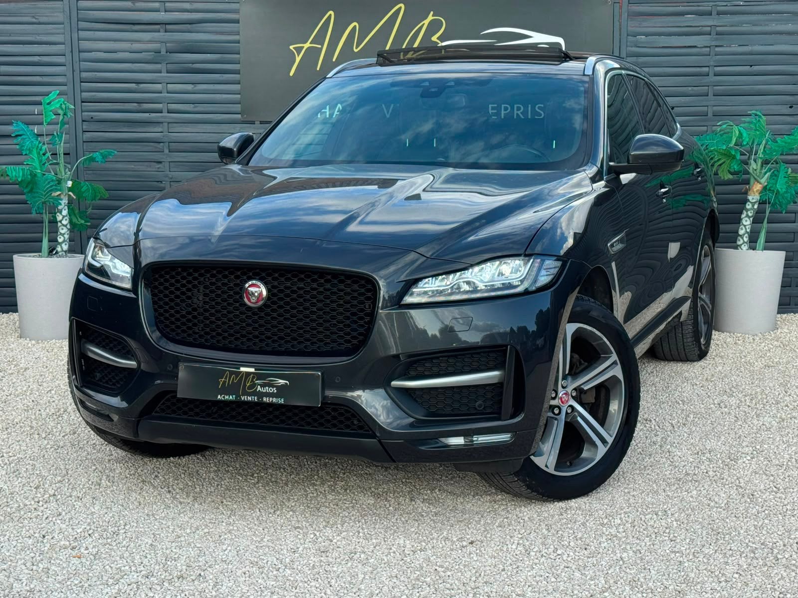 Jaguar F-Pace 2.0 D Edition R-Sport*/*TOIT OUVRANT+CARNET*/*, Cuir, Argent ou Gris, Euro 6, Entreprise