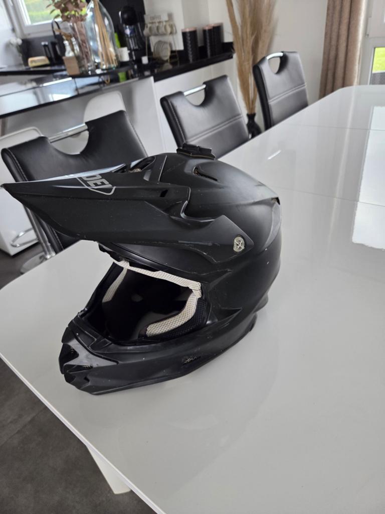Casque cross shoei, Motos, Enlèvement ou Envoi, M, Shoei