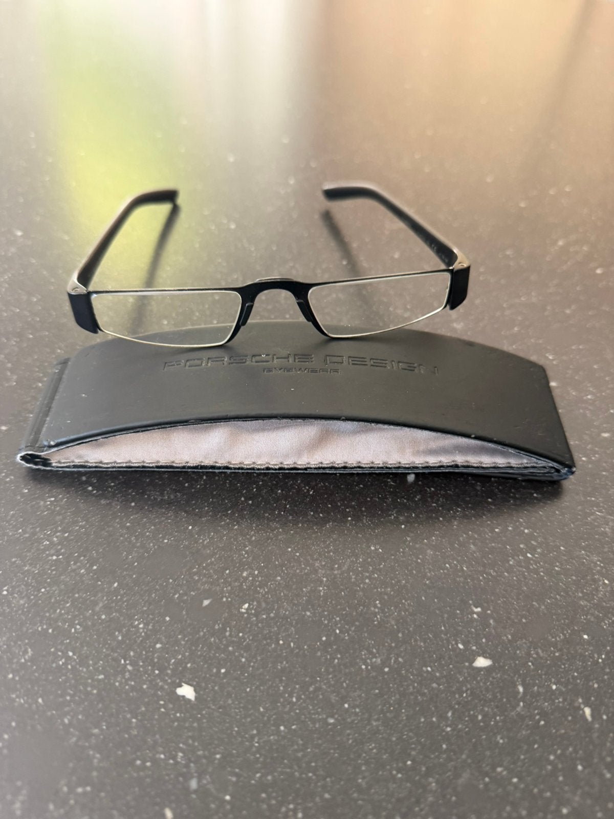 Te koop :Porsche Design leesbril P8801 zwart P D 1.00, Overige merken, Zwart, Ophalen of Verzenden, Zo goed als nieuw