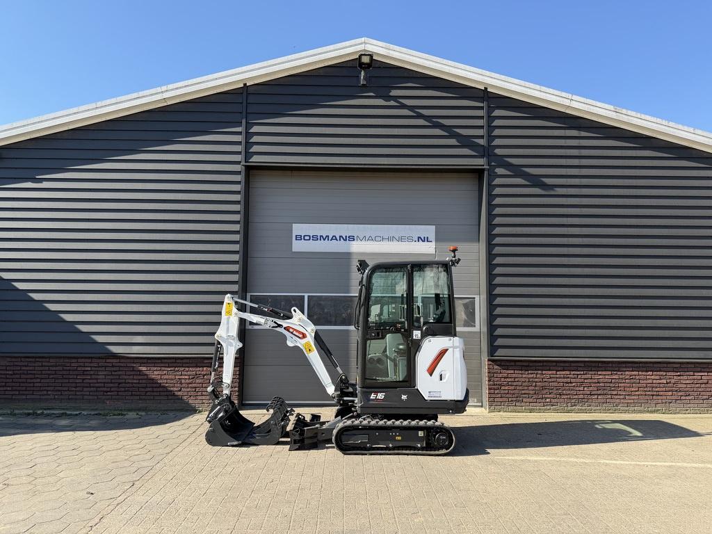 Bobcat E16 minigraver NIEUW €415 LEASE, Doosan Bob, Communications.emea@doosan.com, U Kodetky 1810
26301  Dobris, CZ, Graafmachine