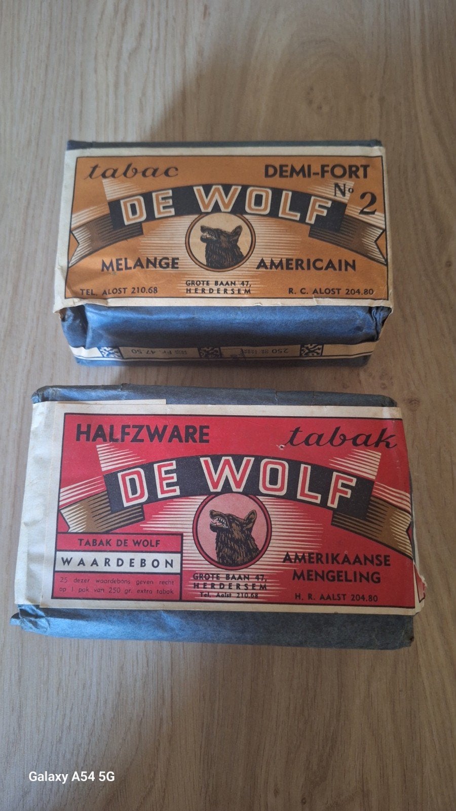 Tabac DE WOLF herdersem, Ophalen of Verzenden