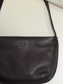 Nieuwe lederen handtas van Crinkles, Ophalen, Nieuw, Bruin, Handtas