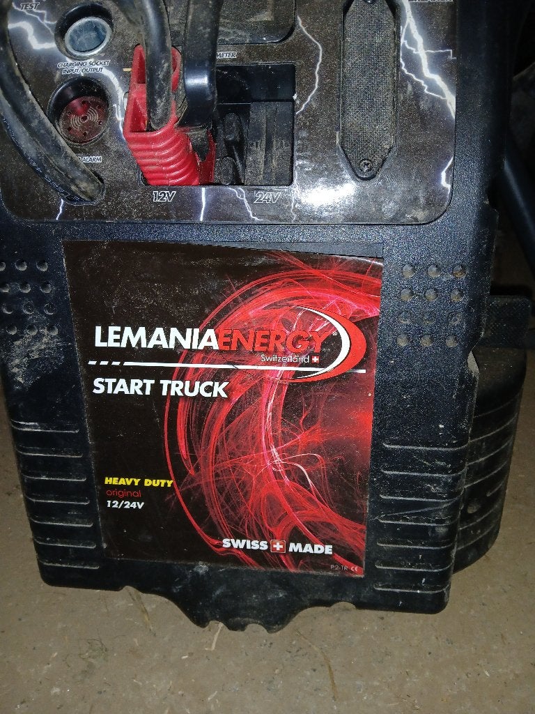 Booster 12/24 lemania 6400 ampères, Ophalen