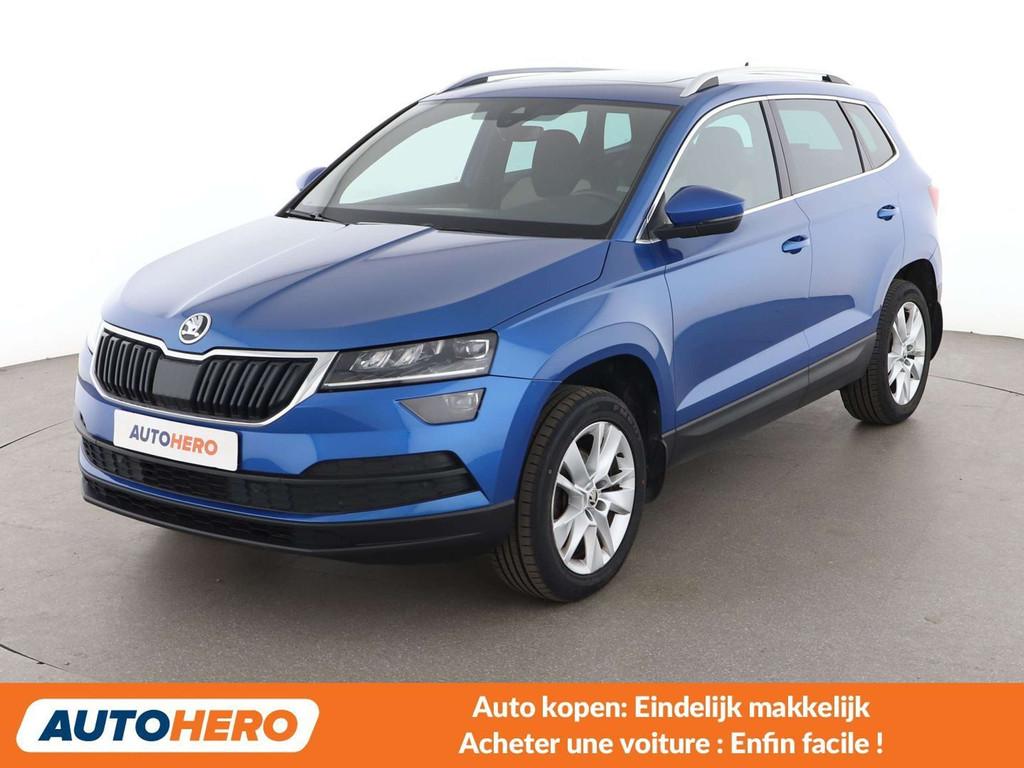 Skoda Karoq 1.6 TDI Style (bj 2020, automaat), Auto's, Skoda, 1441 kg, Gebruikt, Euro 6, Karoq