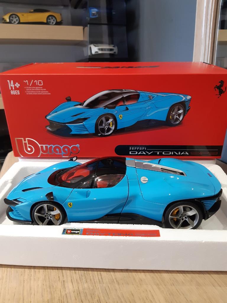 Ferrari daytona sp3 1/18 Bb signature Neuve, Hobby & Loisirs créatifs, Voitures miniatures | 1:18, Anson, Enlèvement ou Envoi