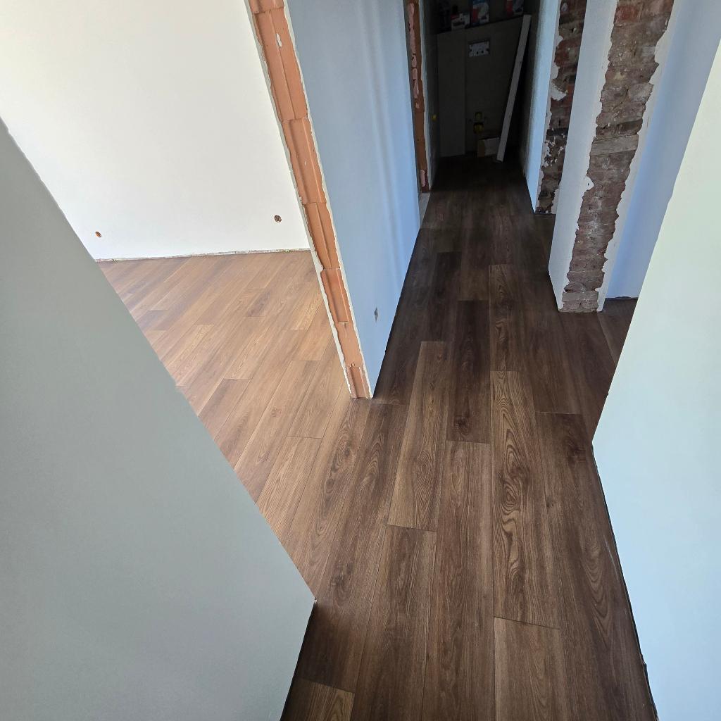 Pvc click parket met onderlaag, Ophalen, Nieuw, 10 m² of meer, Overige typen