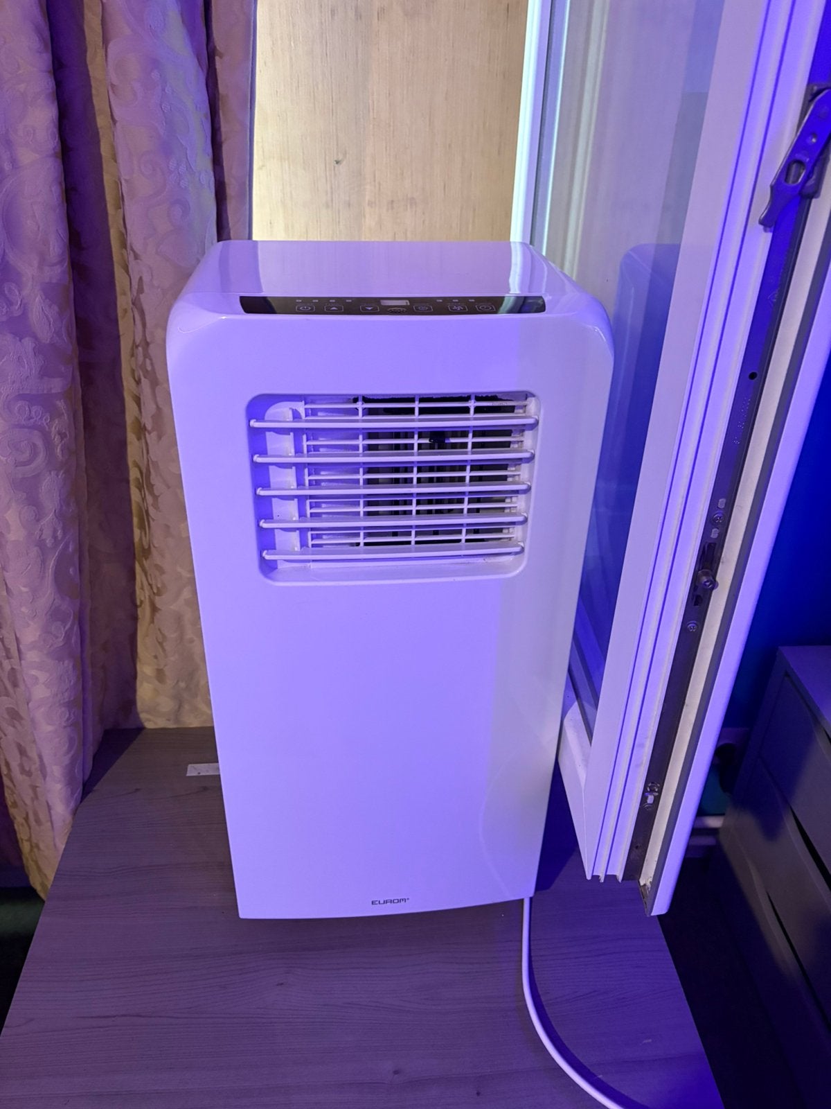 Airco eurom pac 9.2 9000BTU, Elektronische apparatuur, Ophalen, 2 snelheden, Zo goed als nieuw, Afstandsbediening