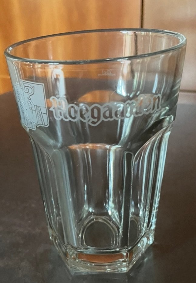 Hoegaarden wit (6 stuks) (6 euro per glas), Ophalen, Zo goed als nieuw, Bierglas