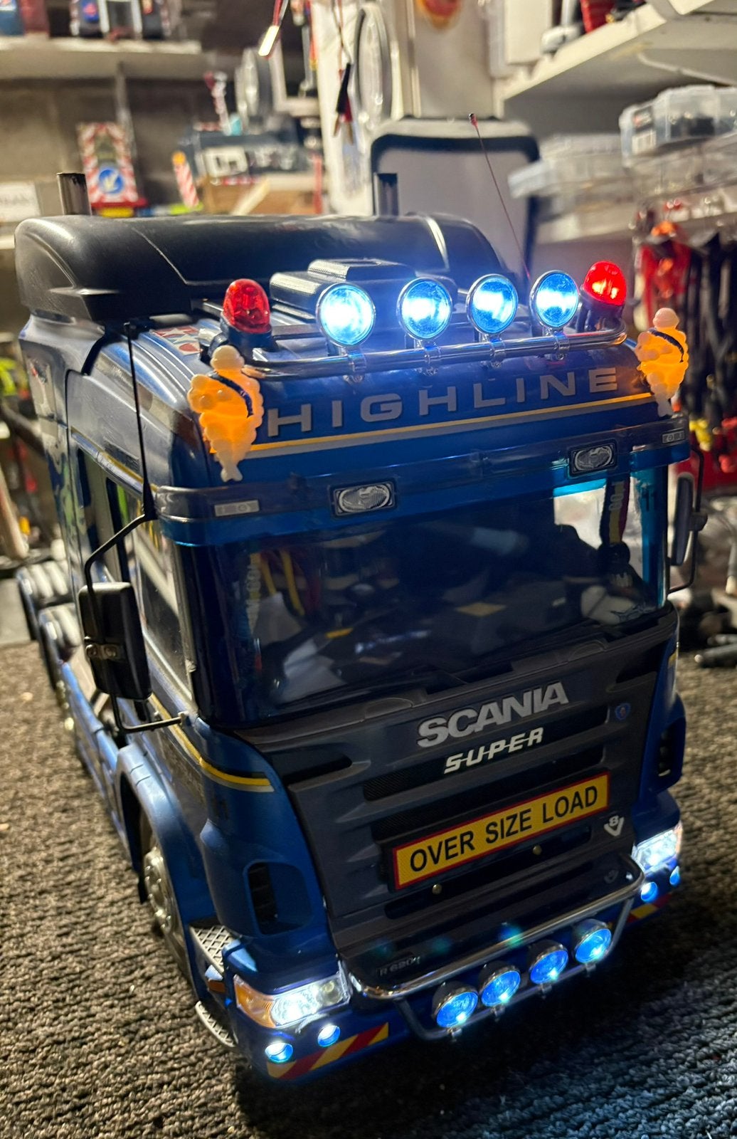 Rc truck van tamiya 1:14, Hobby & Loisirs créatifs, Enlèvement