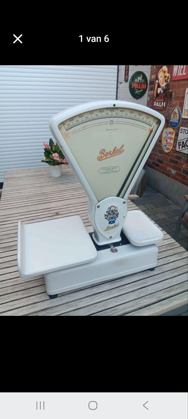 Berkel, Antiquités & Art, Antiquités | Outils & Instruments, Enlèvement