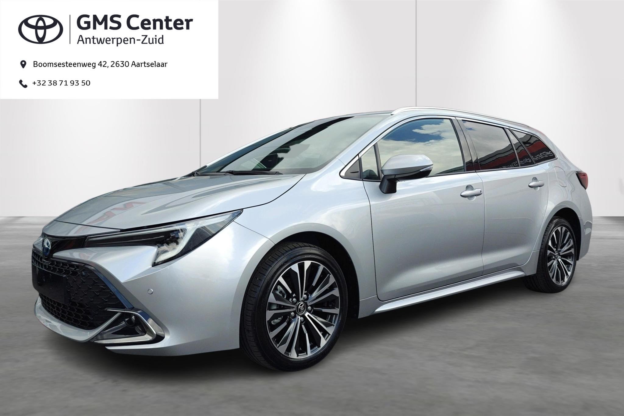 Toyota Corolla Touring Sports 1.8 Hybrid Style e-CVT + Tech, Autos, Argent ou Gris, 750 kg, Corolla, Noir