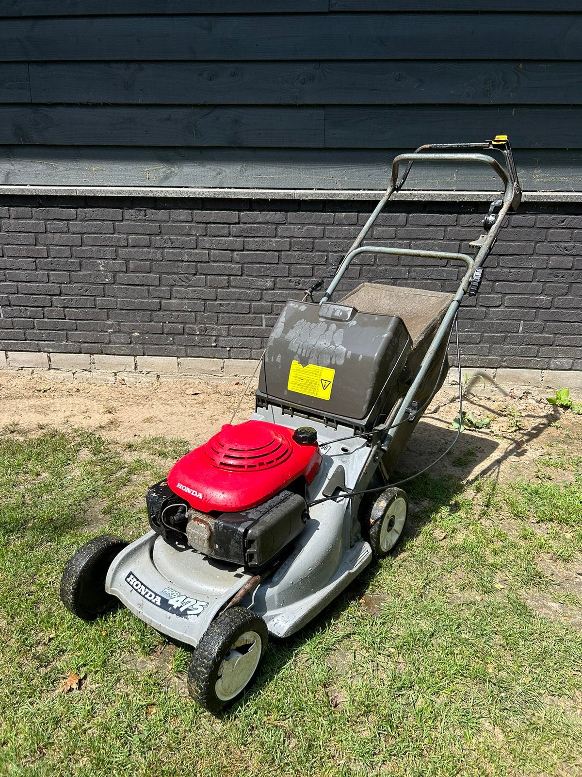 Honda HRB475 grasmaaier, Tuin en Terras, Ophalen, Cirkelmaaier, Gebruikt, 40 t/m 49 cm