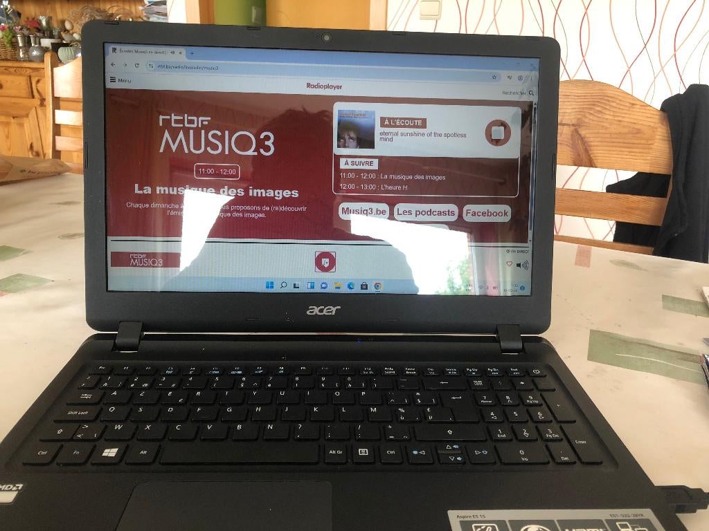 A vendre ordinateur portable Acer Aspire ES1-523, Enlèvement, Utilisé, SSD, Azerty