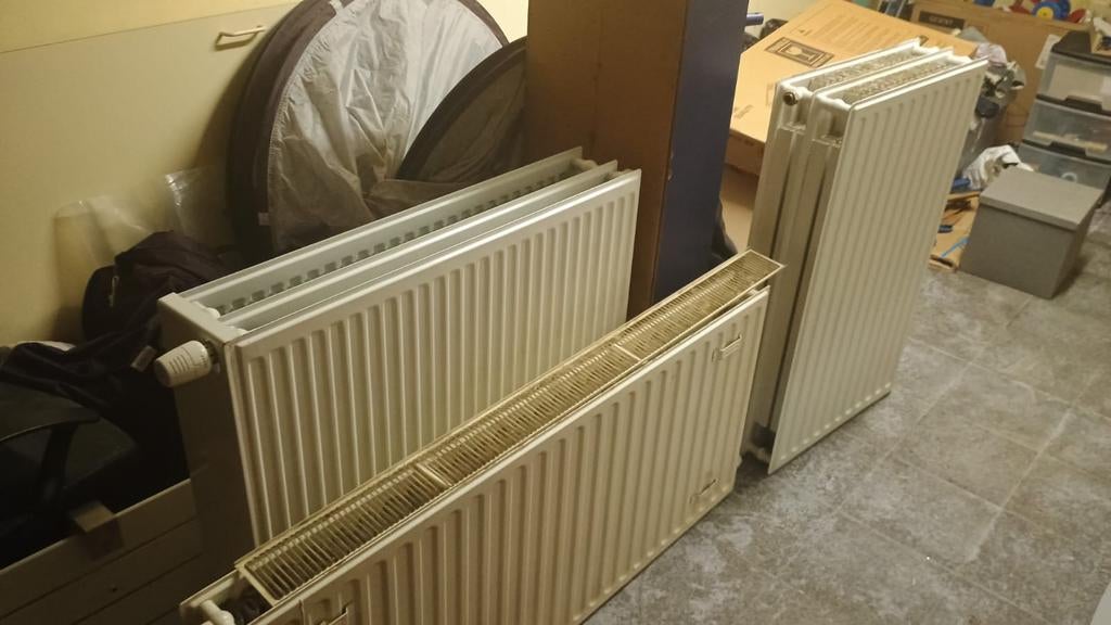 Verschillende radiatoren, Ophalen