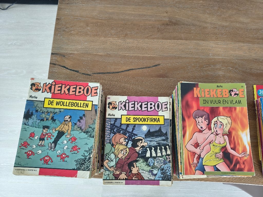 Kiekeboe, Ophalen