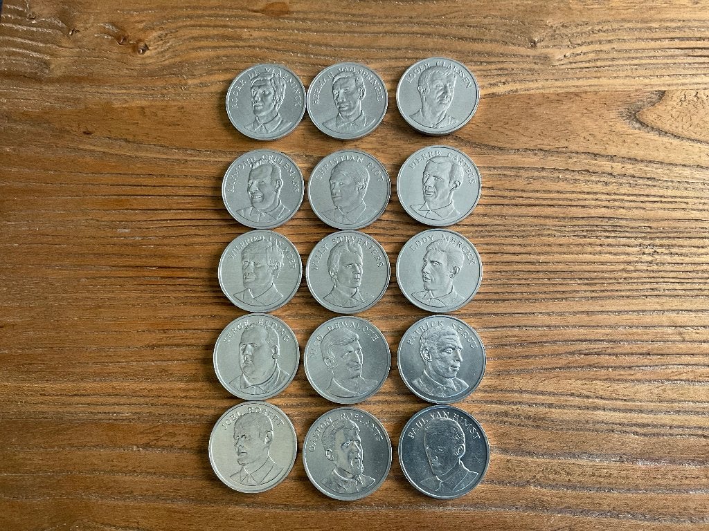 Munten van Belgische Sporters, Verzamelen, Ophalen of Verzenden, Nieuw, Overige typen