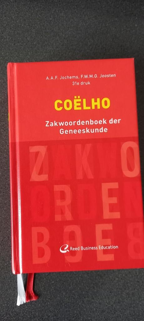 Coëlho zakwoordenboek geneeskunde., Boeken, Ophalen